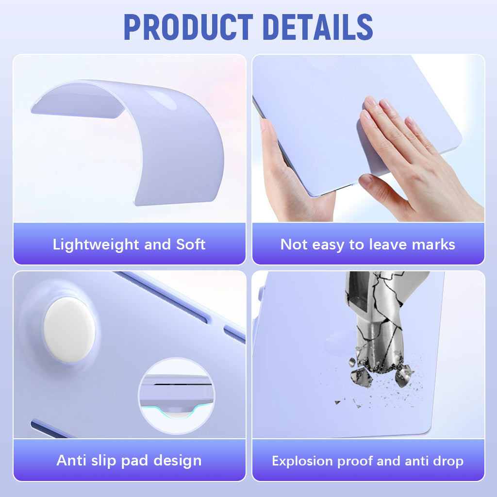 ZORBES Laptop Case for MacBook Air 13.6 inch 4 in 1 Accessories Kit with Keyboard Cover, Lens Privacy Shield, USB C Adapter Purple Matte Laptop Case for MacBook Air 13.6 inch A3113 M3/ A2681 M2 ZORBES Laptop Case for MacBook Air 13.6 inch 4 in 1 Accessories Kit with Keyboard Cover, Lens Privacy Shield, USB C Adapter Purple Matte Laptop Case for MacBook Air 13.6 inch A3113 M3/ A2681 M2